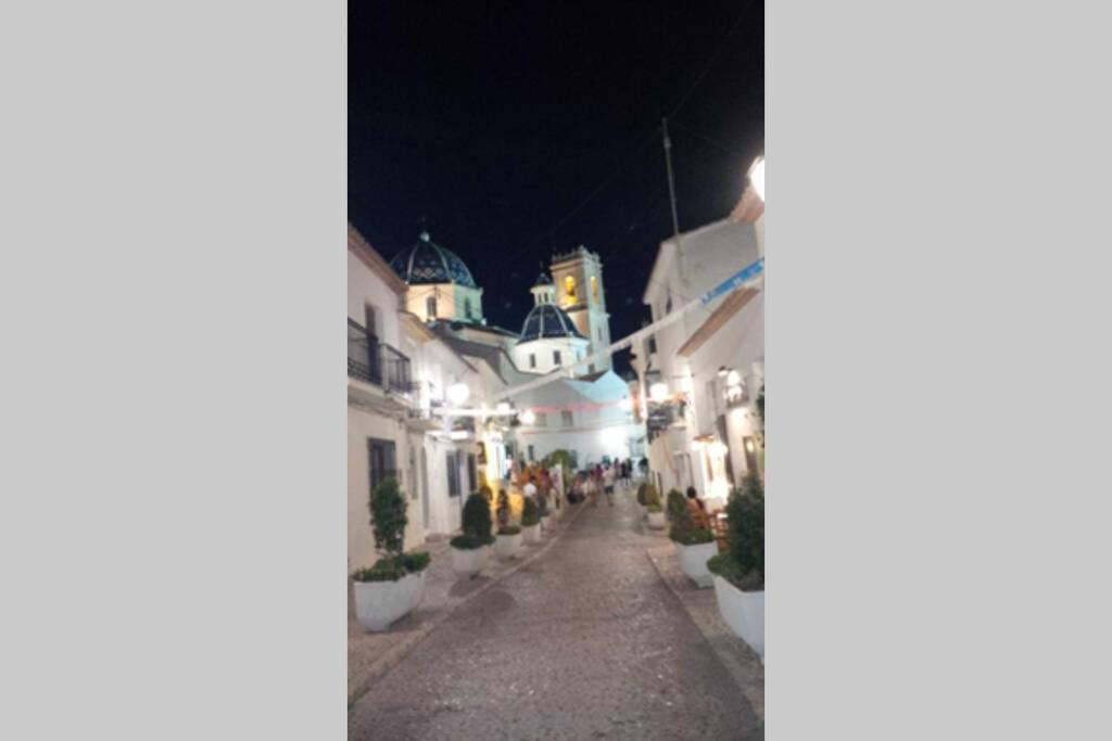 Apartamento Enfrente Del Mar Leilighet Altea Eksteriør bilde